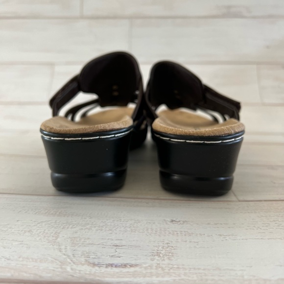 Pierre Dumas comfort sandals brown size 10 new with box - Picture 10 of 10